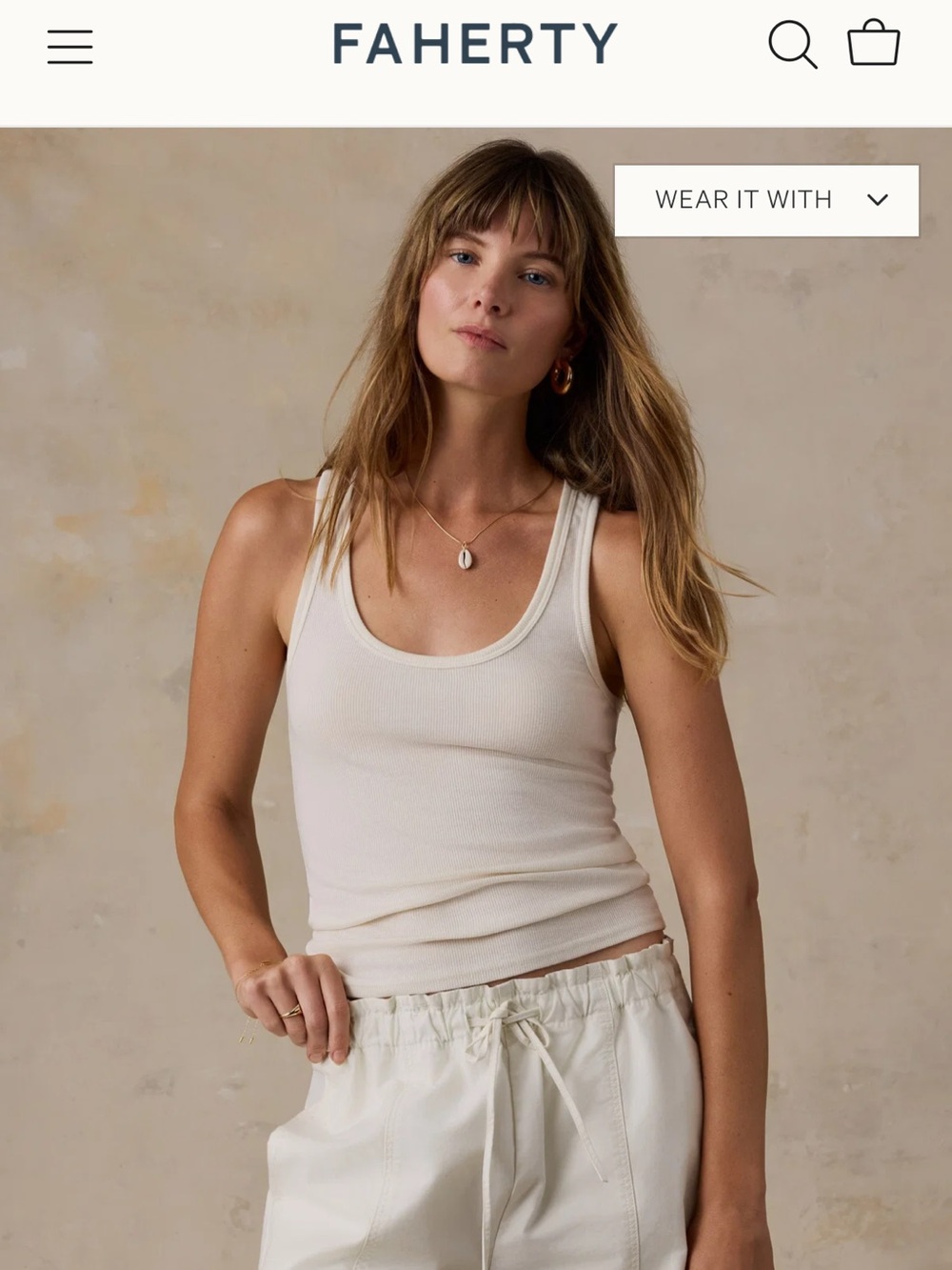 Faherty Featherweight Freestyle tank